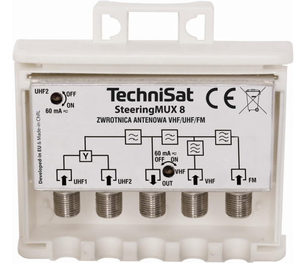 TECHNISAT Zwrotnica DVB-T/DVB-T2 do zsumowania sygnalu - 1328113 - zdjęcie